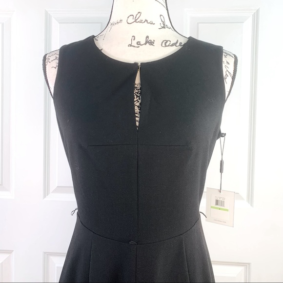 NWT Calvin Klein Keyhole A-Line Dress - Picture 6 of 13